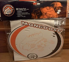 Old School Mongoose BMX Bike Number Plate Variety Pack 45384 New