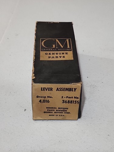 1949-1954 CHEVY PASSENGER CAR 3 SPEED TRANS 2ND, 3RD GEAR SHIFT LEVER GM 3688159 - Picture 2 of 5