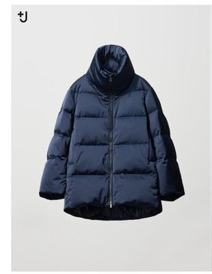 Uniqlo +J Down Volume Jacket XS~XXL Off White Black Navy New Japan 481112 PSL