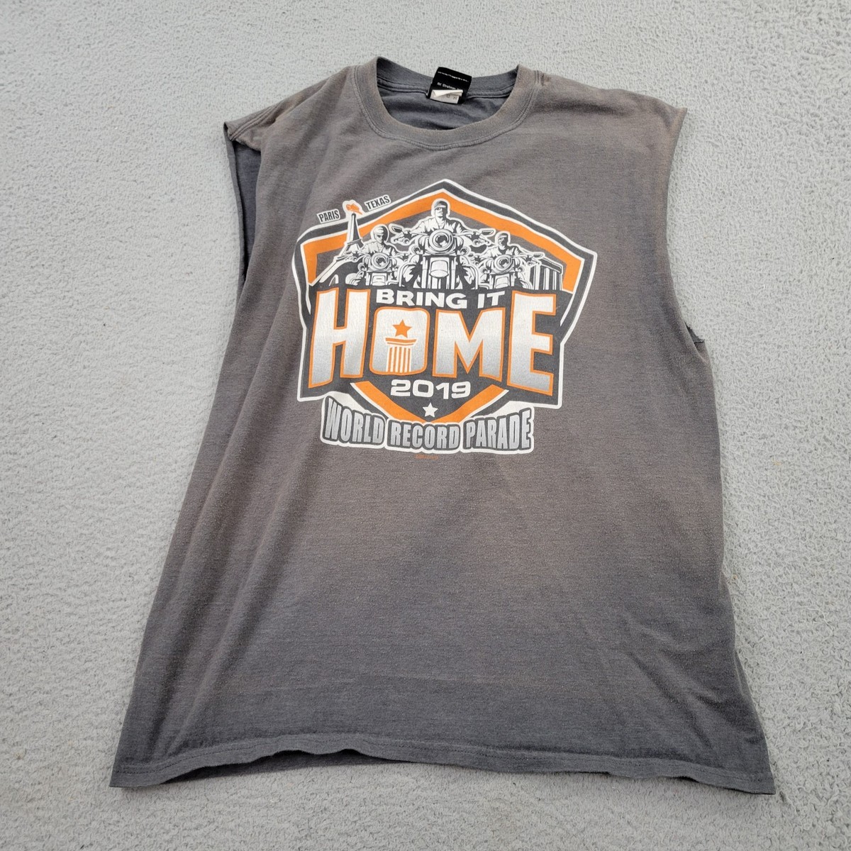 Harley Davidson Tank Mens Large Paris Texas Bring It Home 2019