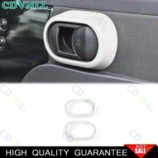 For Jeep Wrangler JK 2007-2010 Bright White Inner Door Handle Bowl Panel Cover
