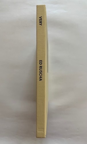ED RUSCHA - VERY: WORKS FROM THE UBS AR COLLECTION - 1ST/. ED. - Picture 3 of 10