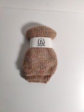 b studio -women's leg warmer - orange- Cashmere Blend - Made in USA  I3 