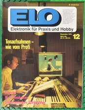ELO Zeitschrift Heft 12 Dez 1976 - Elektronik Magazin - Praxis Hobby - Vintage