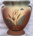 Vintage Hull Wildflower "Calla Lilly" Double Handle Vase