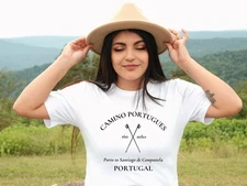 Camino Portugues Shirt Travel Gift for Portugal Trip Lovers Souvenir Tee