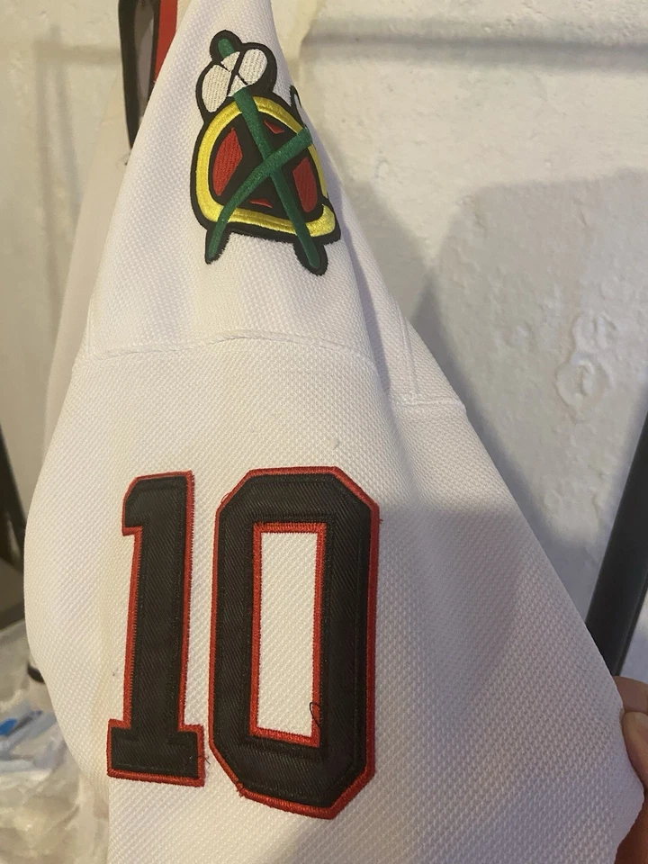 Camiseta deportiva Patrick Sharp Game de los Chicago Blackhawks talla 50 Foto 4 de 4