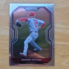 Panini 2021 Prizm Tier II Shohei Ohtani #183 Los Angeles Angels MLB Baseball Ca…