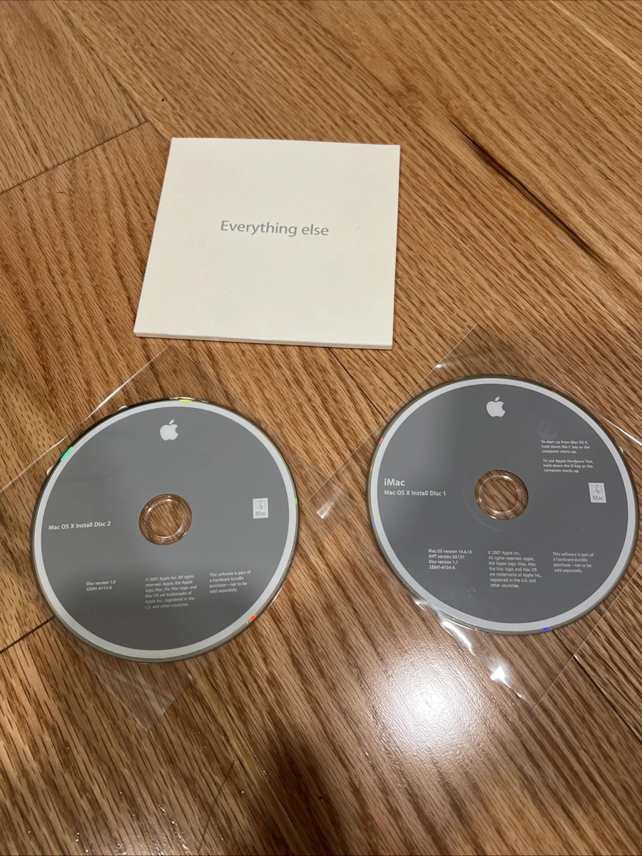 Apple Mac DVD Operating System Software for sale | eBay