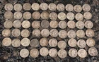 Lot of 58 90% Silver Washington Quarters - $14.50 Face Value - Pre-1965 US Coins