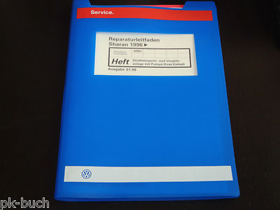Workshop Manual VW Sharan ANU Direct Injection Preheating System from 96 St.99