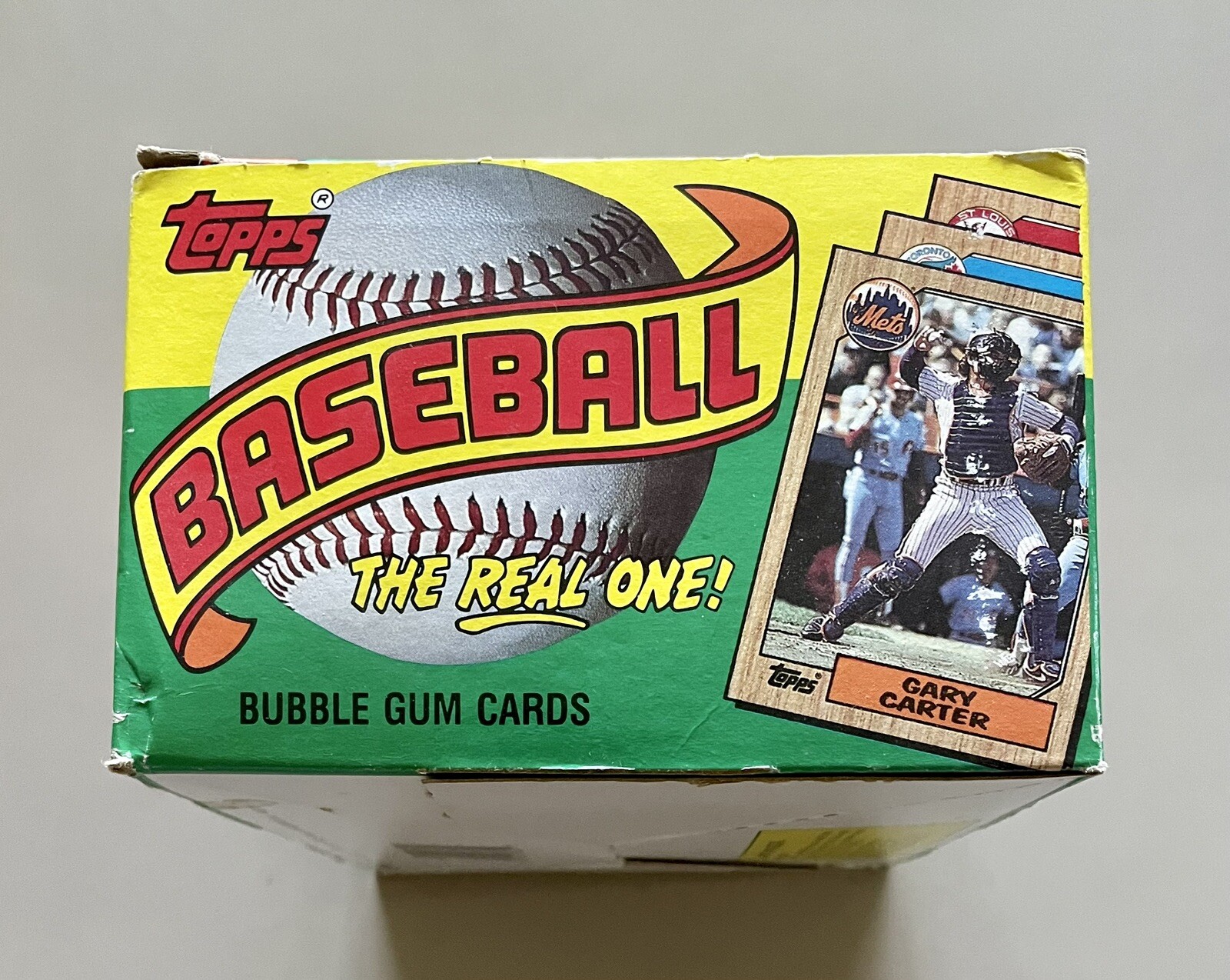 1987 Topps Baseball Wax Box 36 Unopened Packs Bonds McGwire Bo Jackson