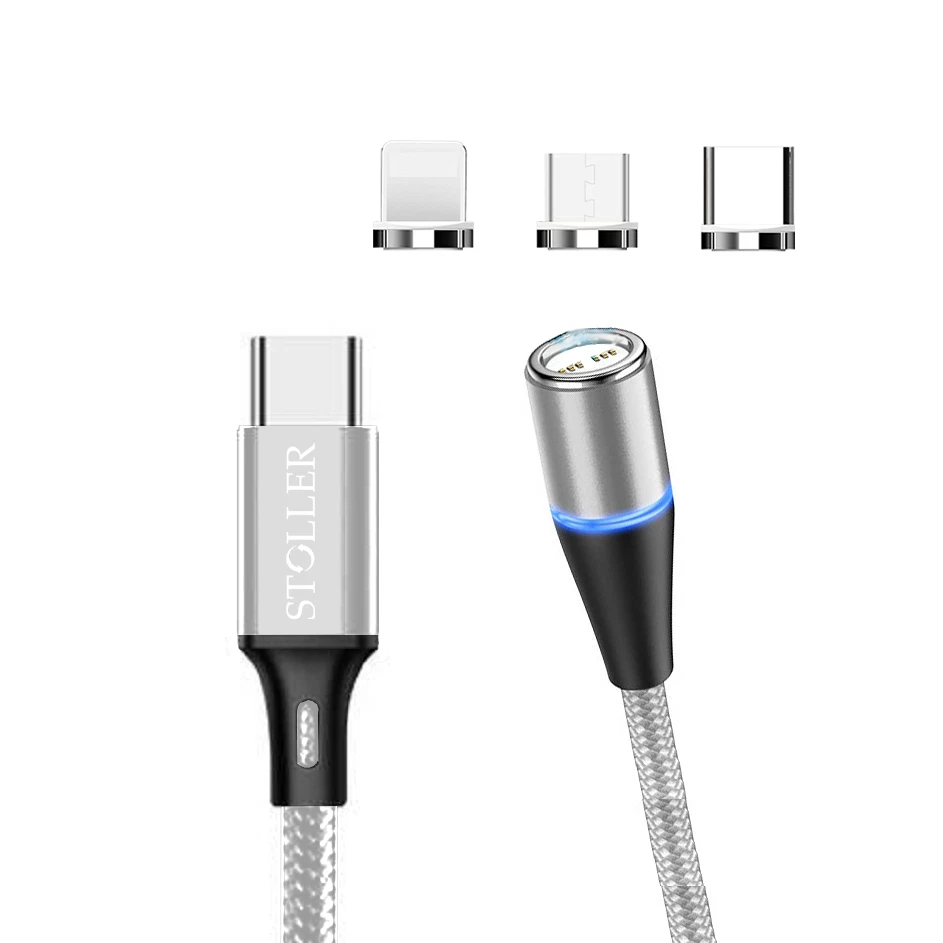 3in1 Schnell Ladekabel Datenkabel Micro-USB Typ-C iOS Phone Handy Samsung iPhone - Bild 4 von 4