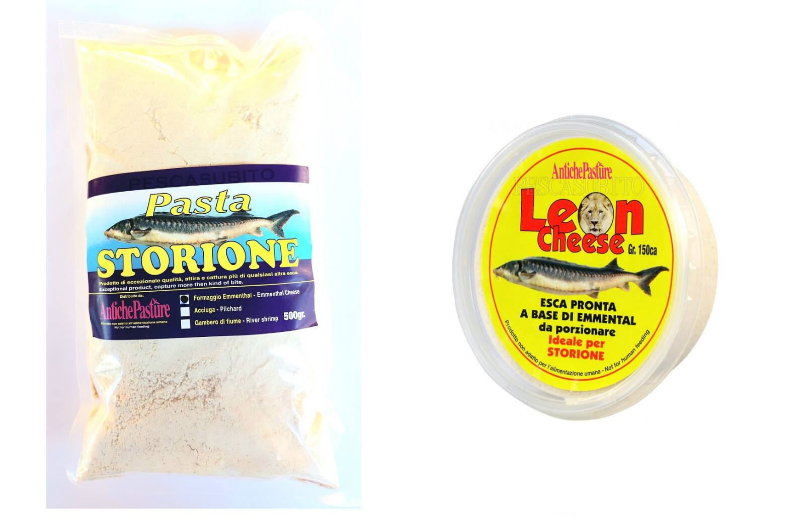 Kit Esche Storione Formaggino Innesco + Pastura Esca Pastella Storioni Pesca EH - Foto 4 di 4