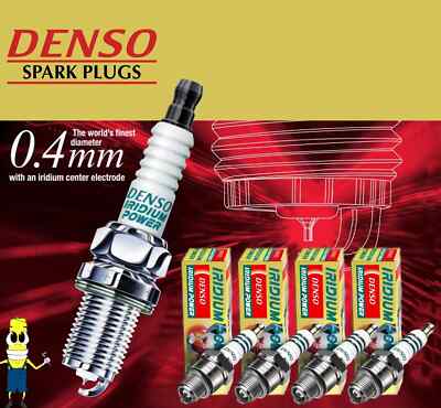 Denso (5311) IK24 Iridium Power Spark Plug Set of 4 new .