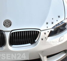 10 Spinnen Aufkleber S095A - verdeckt kleine Löcher + Kratzer - Farbauswahl