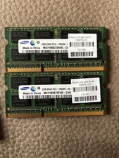MEMORIA RAM 2GB DDR3 PER PC PORTATILE Samsung 4x2GB