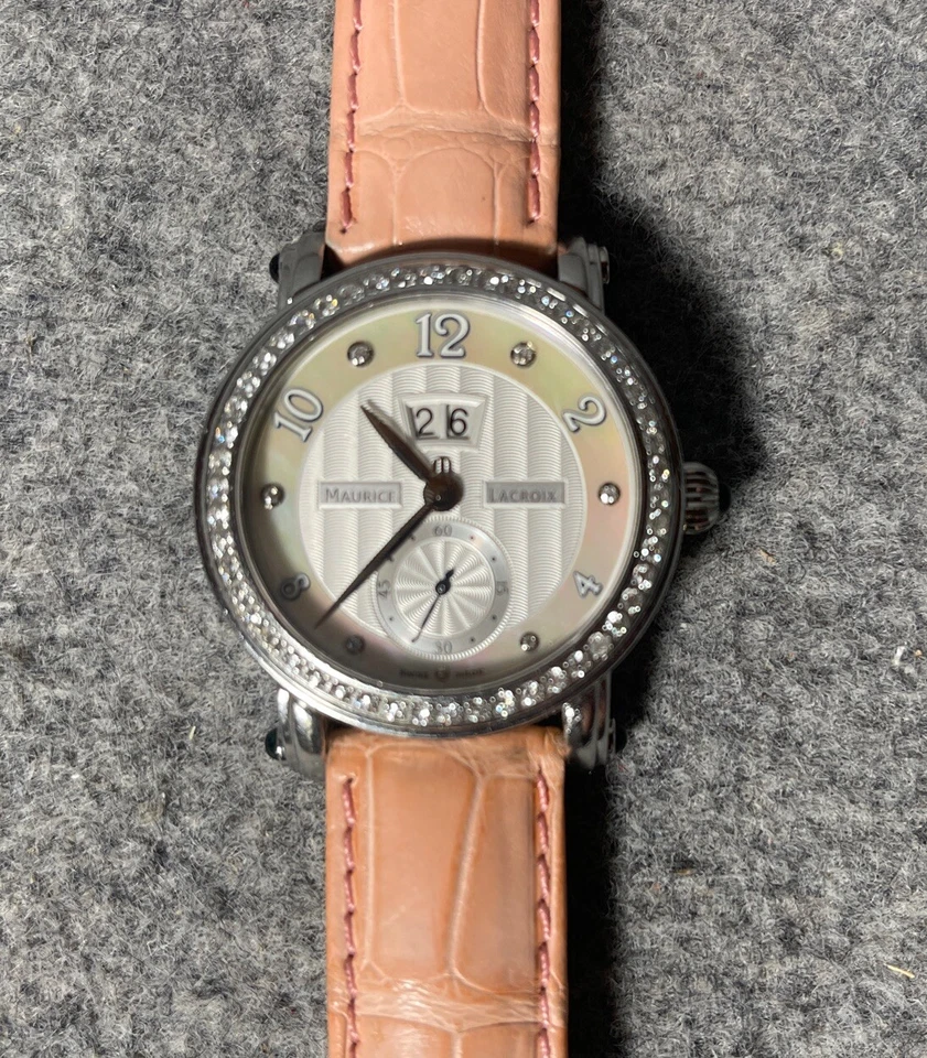 Maurice Lacroix Obra Maestra Damas Color Plata/Cuero Ø35 mm Foto 3 de 4