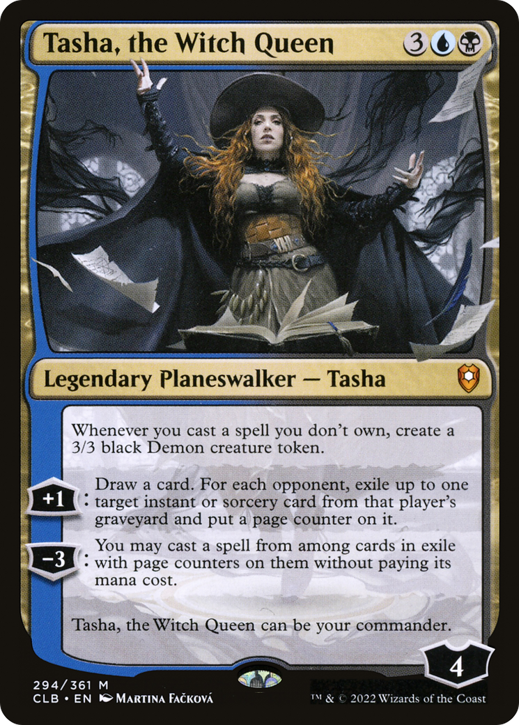mtg tasha commander deck Tasha, the Witch Queen | Commander Legends: Battle for Baldur's Gate Foil | Commander