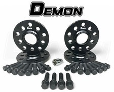 Kit espaciadores de ruedas DEMON 12 mm y 15 mm + pernos de bloqueo para VW Golf MK7 MK7.5 R GTI