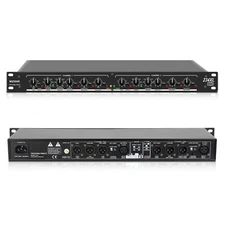 Professional 2/3 Way Stereo/4 Way Mono Crossover with XLR Input and Output, S...