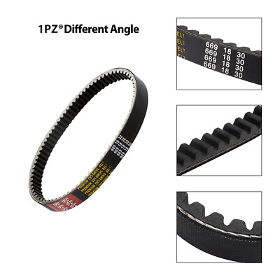 Drive Belt For 50cc GY6 4-Stroke Scooters - Fits TaoTao, BMS, VIP, Roketa, Baja 9 thumbnail image