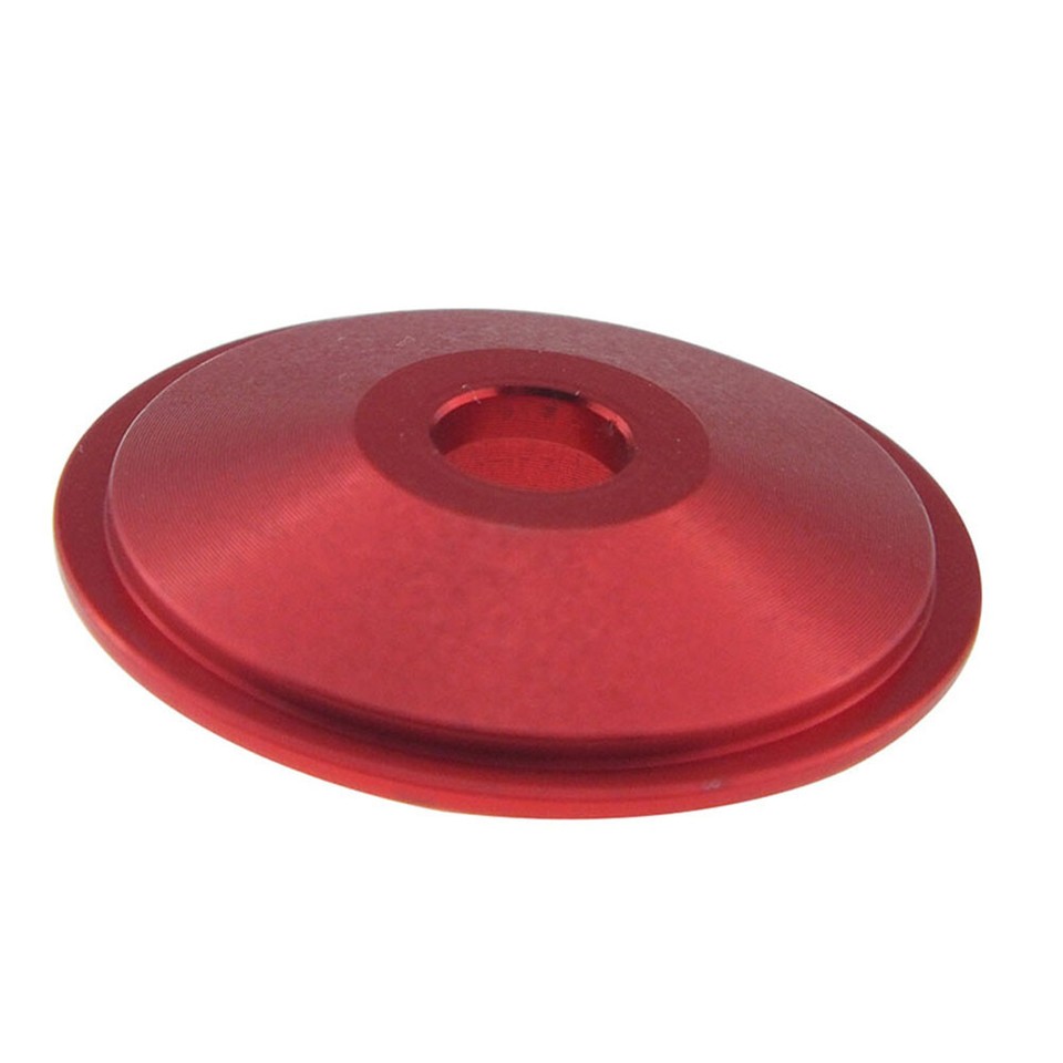 MTB Road Bike Stem Top Cover 28.6mm Bicycle Fork Tube Headset Cap (Red