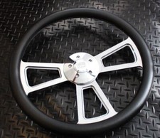 18 Inch Polished Steering Wheel Big Rig Freightliner Kenworth Peterbilt Volvo