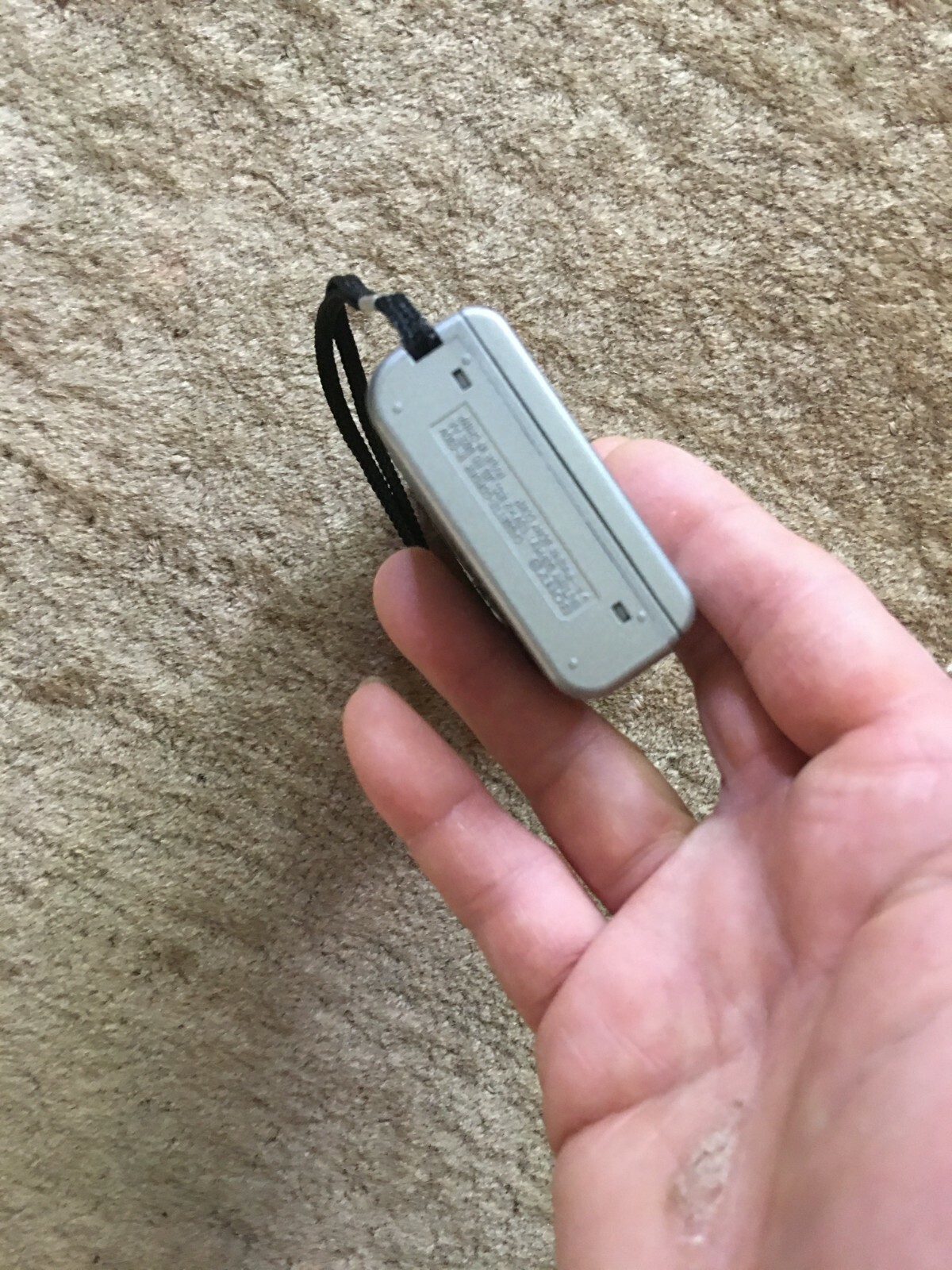 Vintage Original Microcassette Corder Sony M530V Retro VOR 1990 Tested