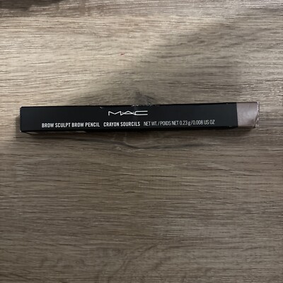 MAC Brow Sculpt Brow Pencil, 100% AUTHENTIC, Taupe Color