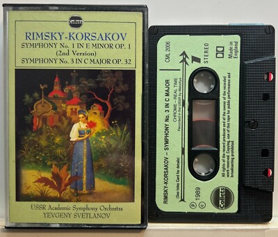 Rimsky-Korsakov: Symphonies Nos. 1 in E Minor Op. 1 and No. 3 in C Major Op. 32