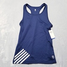 NWT KSwiss Womens S Small Athletic Tank Top Tennis Yoga Racerback Shirt Blue