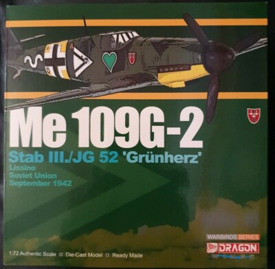 Dragon Wings * Me 109G-2 Stab III./JG 52 'Grunherz' Sowjetunion Sept 1942 50055