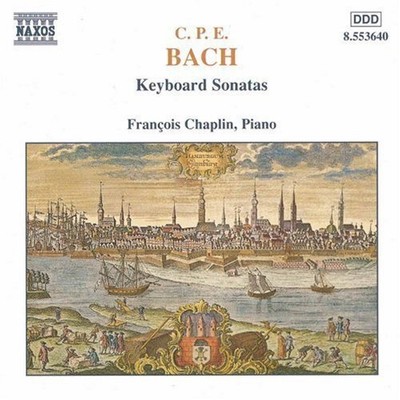 C.P.E. BACH / CHAPLIN - SIX KEYBOARD SONATAS NEW CD