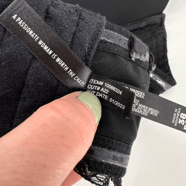 Torrid Bombshell Black Everyday Strapless Bra 38D… - image 7