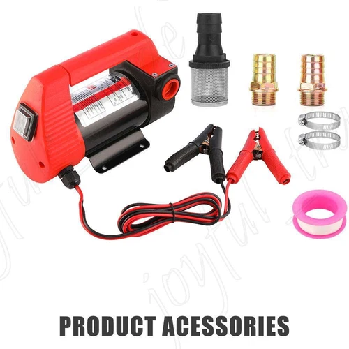 12V Diesel Transfer Pump 45L/Min Electric Car Oil Fuel Extractor Bowser Petrol - Picture 10 of 12