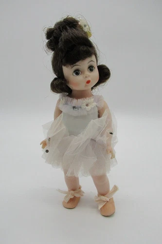 Vintage Madame Alexander BALLERINA 8" Straight Leg Walker/Pale Blue Tutu