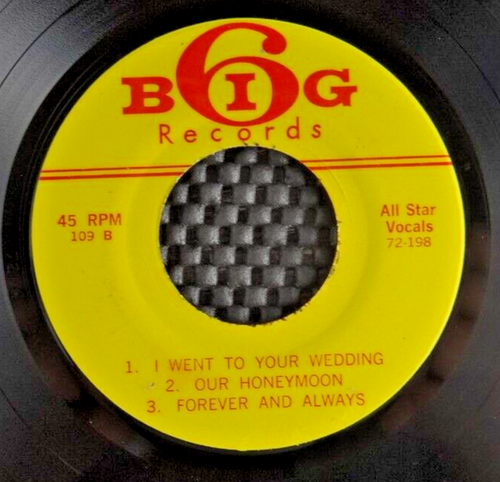 Delbert Barker (?) Big 6 Records 109 EP - See Description for Song Titles - 第 1/2 張圖片