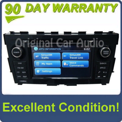 2014 2015 Nissan Radio GPS Navigation Nissan Connect MP3 CD Player