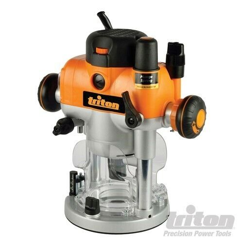 EX-DEMO TRITON TRA001 DUAL MODE PLUNGE ROUTER 2400W INC 1/2",12MM COLLETS 330165 - Picture 1 of 4