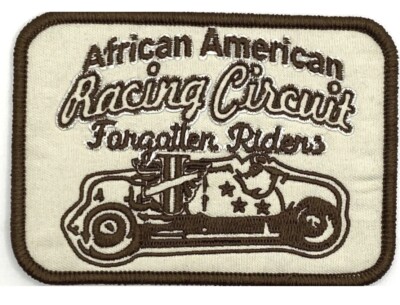 African American Racing Circuit Indy Car Racing Vintage Style Retro Patch
