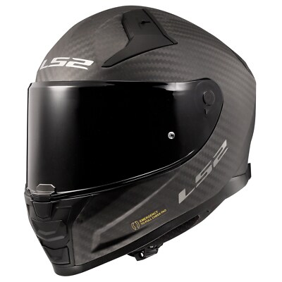 LS2 FF811 Vector II Carbon Solid Matt Motorrad Helm Gr. 3XL