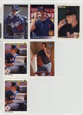 6 Card Lot - Using Phone, Laptop - Cal Ripken Jr, Trevor Linden, Murphy, Butler