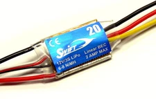 SKYRC Swift RC Model Airplane Brushless Motor 20A ESC Speed Controller SL738