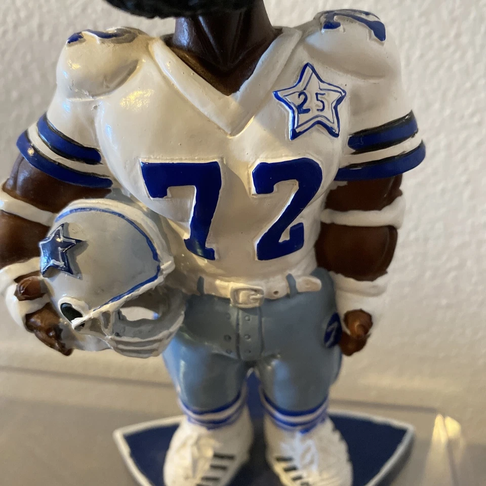 Ed Too Tall Jones Dallas Cowboys Fútbol Bobblehead Pepsi Promo Bobble Head Foto 3 de 4