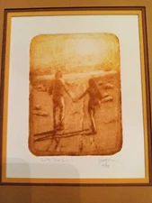 Roy Purcell, Etching, Signed and Numbered, Rare, Vintage Print