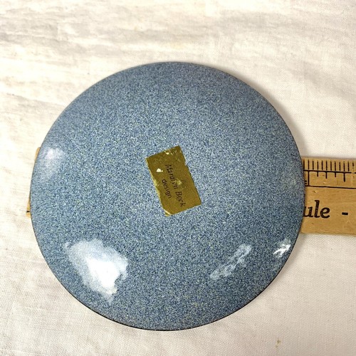Enamel Trinket Dish Mouse Handpainted Maralyn Beck Design 4” Diameter - Afbeelding 5 van 6