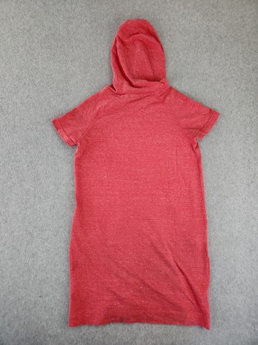 Nike Pink Hoodie Organic Dress Pockets Girl's Swim Beach Cover Up Shirt Sz Large - Picture 13 of 13