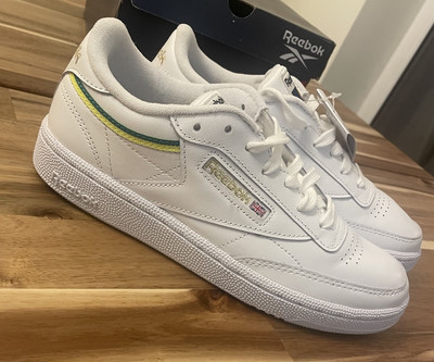 Reebok Shoes With British Flag Reebok Club C 85 'Collage Of Flags UK