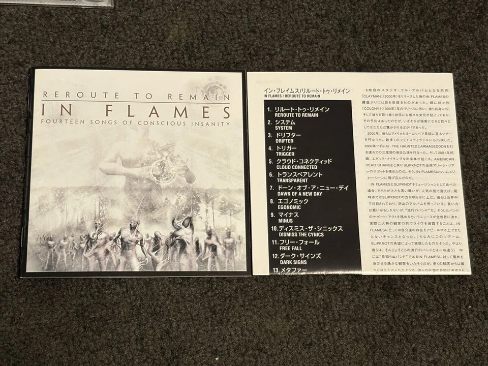 Japan Edit. In Flames Reroute To Remain CD with Obi Japan Japan Edition Foto 4 de 4